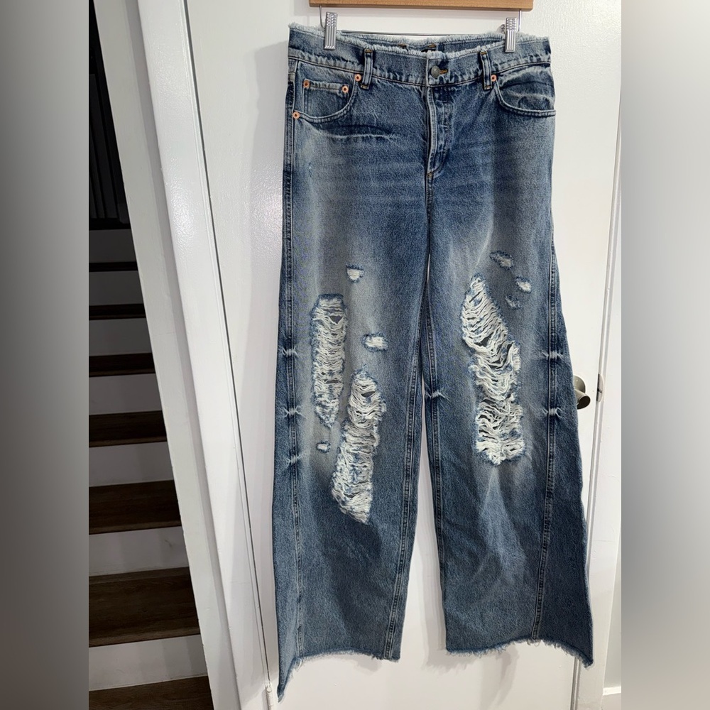 SER.O.YA Mountain Wide Leg Aspen Low Rise Jean in
Sorrentino Size 29 NWT - Picture 6 of 12